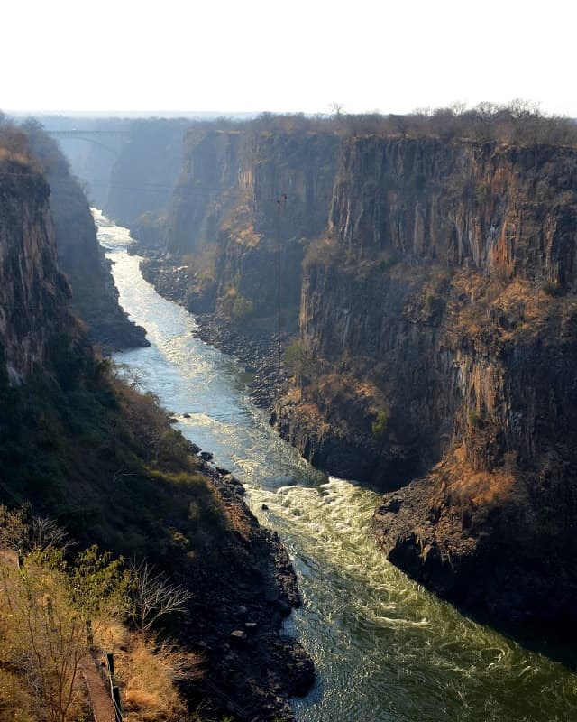 Zambezi River in the Batoka Gorge